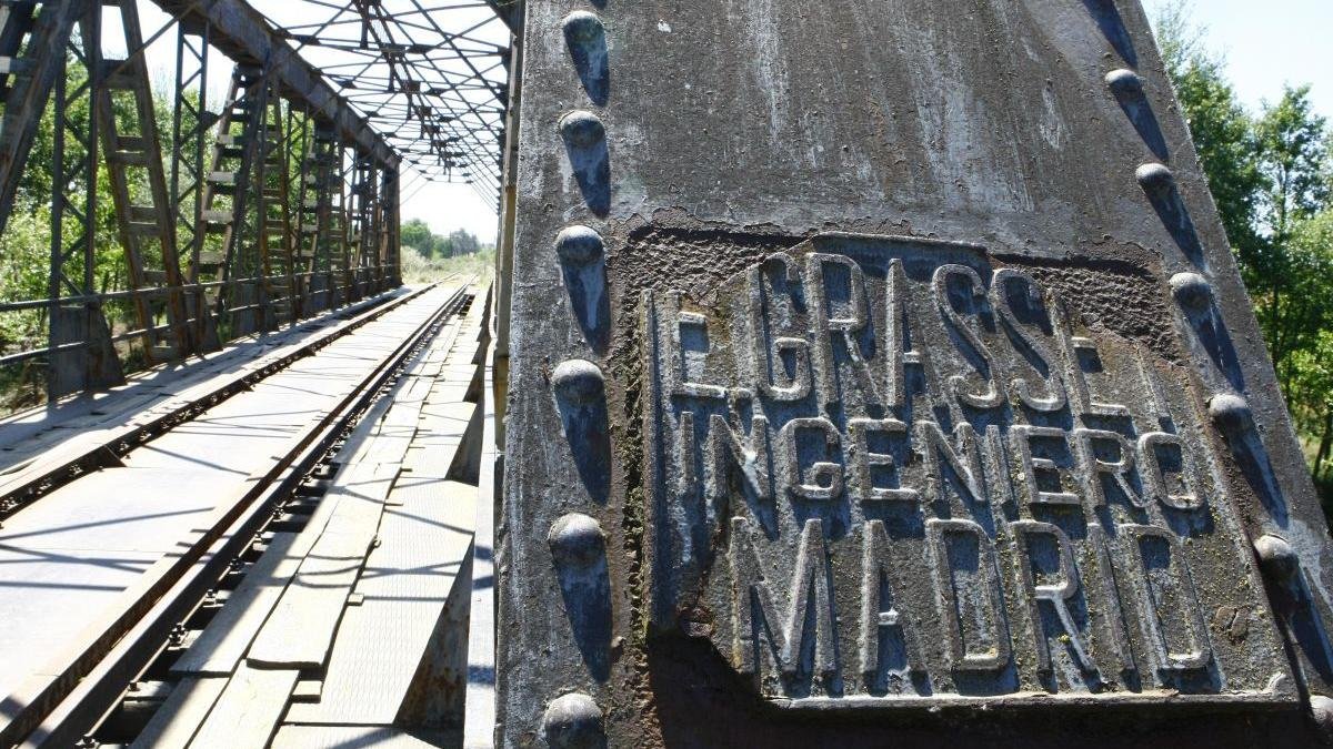 Un tramo de la Ruta de la Plata ferroviaria.