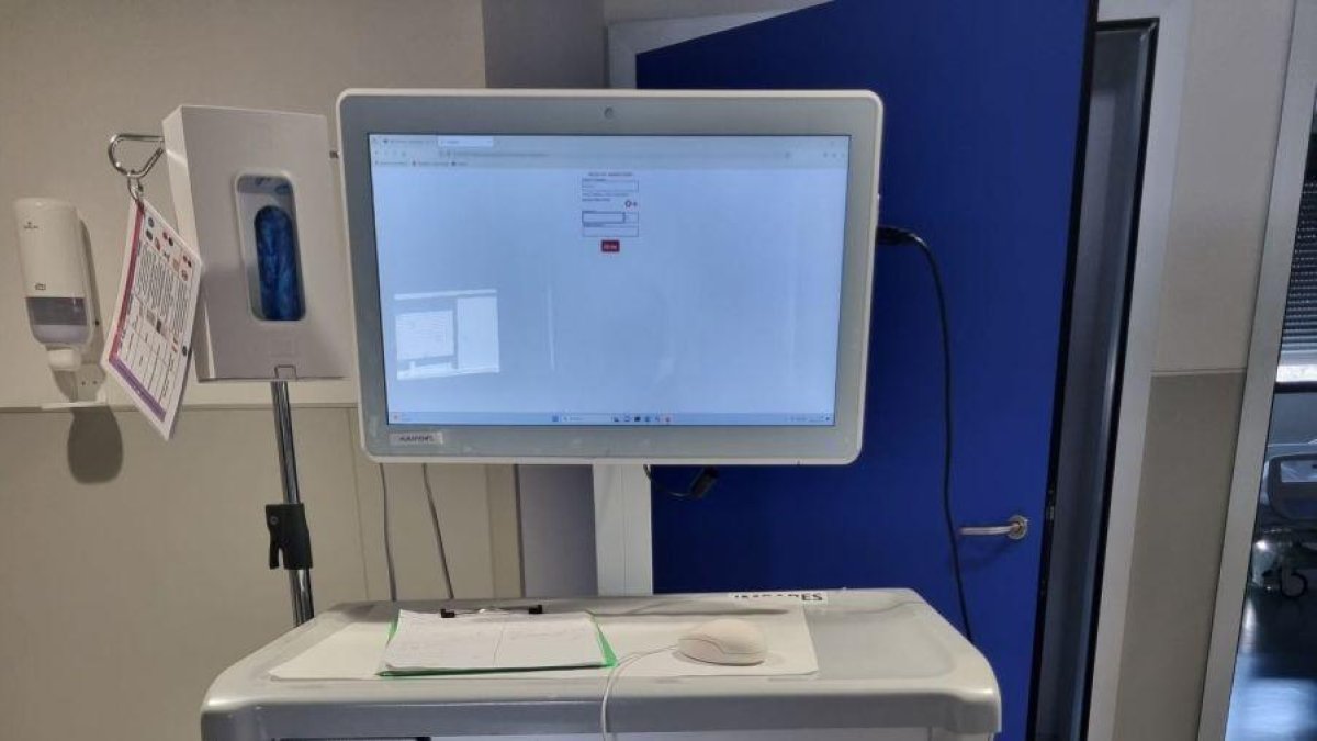 Un carro informatizado que usan otros hospitales de Sacyl.