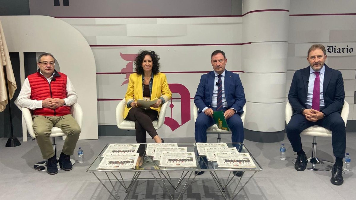 Julio Fernández, Ana Gil, Ángel Zorita y Tomás Castro.