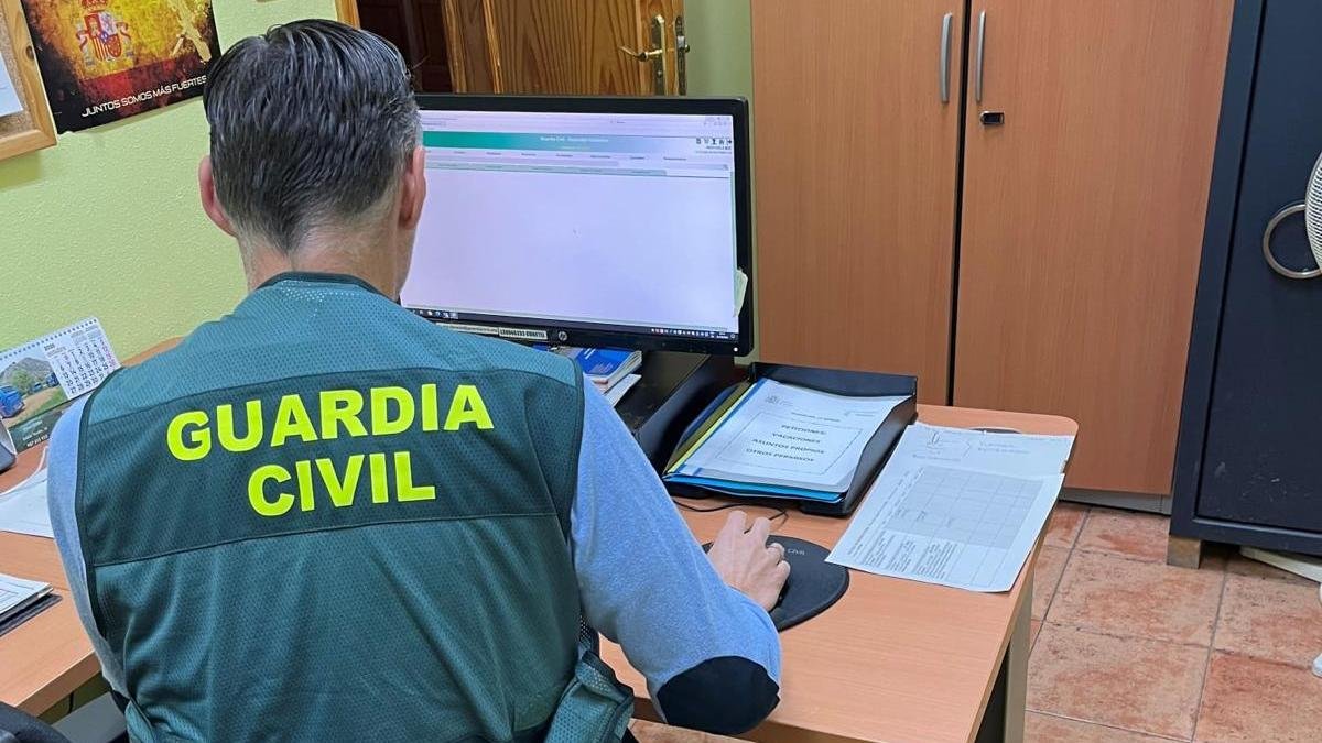 Imagen de archivo de un agente de la Guardia Civil.