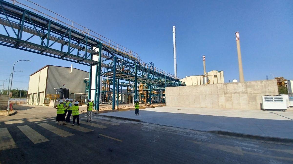 Estado de las instalaciones industriales experimentales de la Ciuden en Cubillos del Sil.