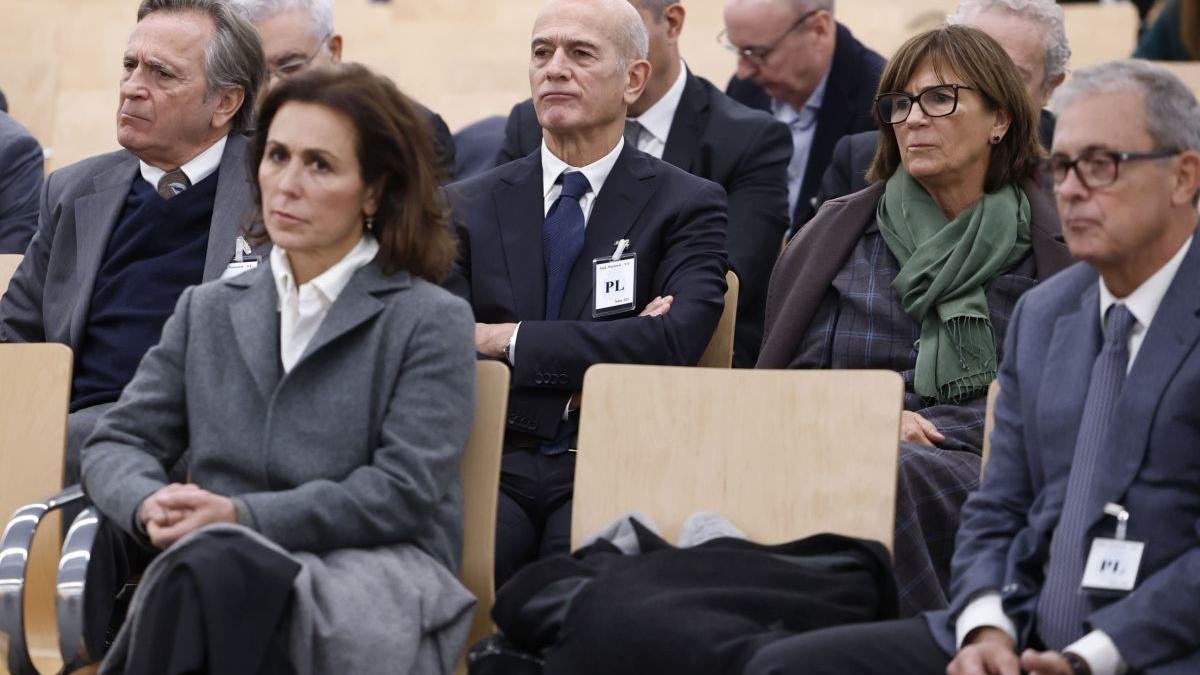 Imagen de dos de los hijos de Jordi Pujol.