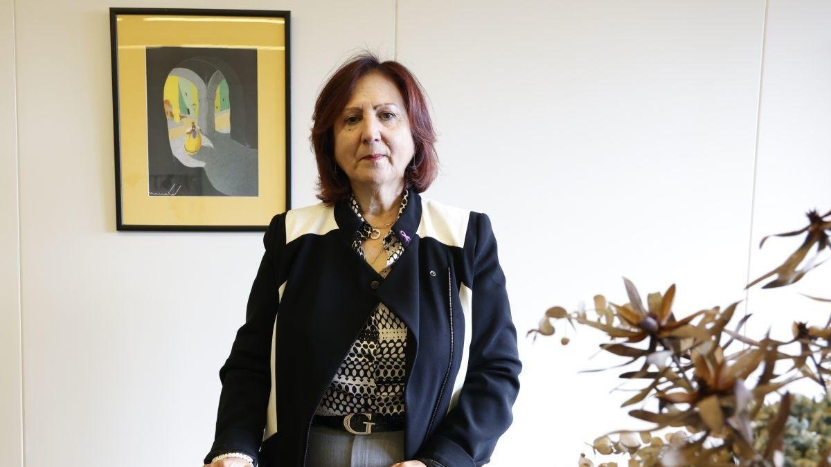 Fotografía de la fiscal Teresa Peramato Martín, una experta en la lucha contra la violencia de género.