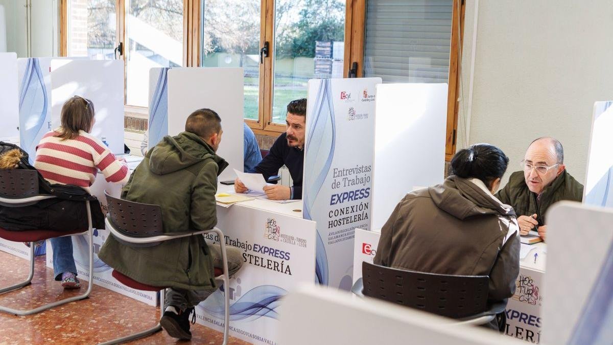 Un momento de las pruebas de selección.