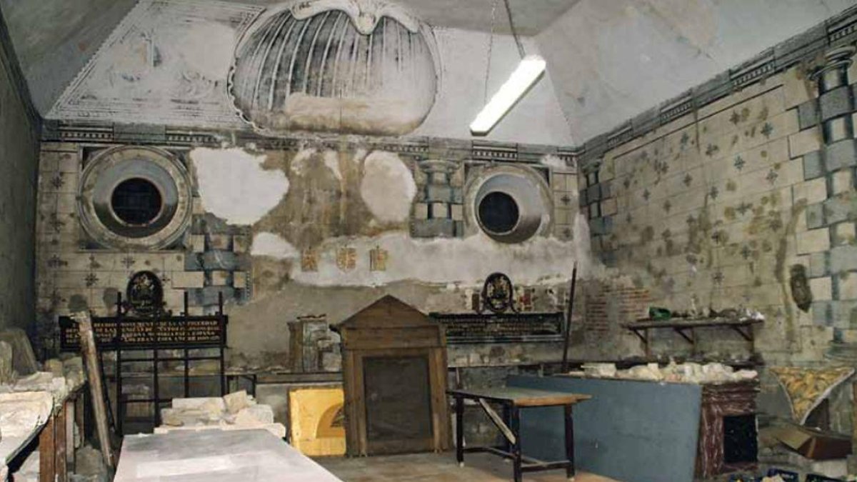 Imagen de la capilla de La Magdalena.