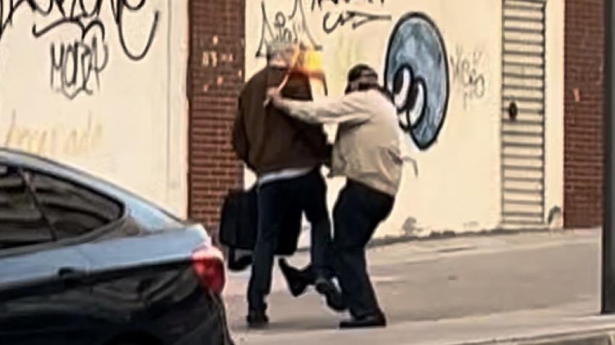 Agresión a Olegario Ramón.