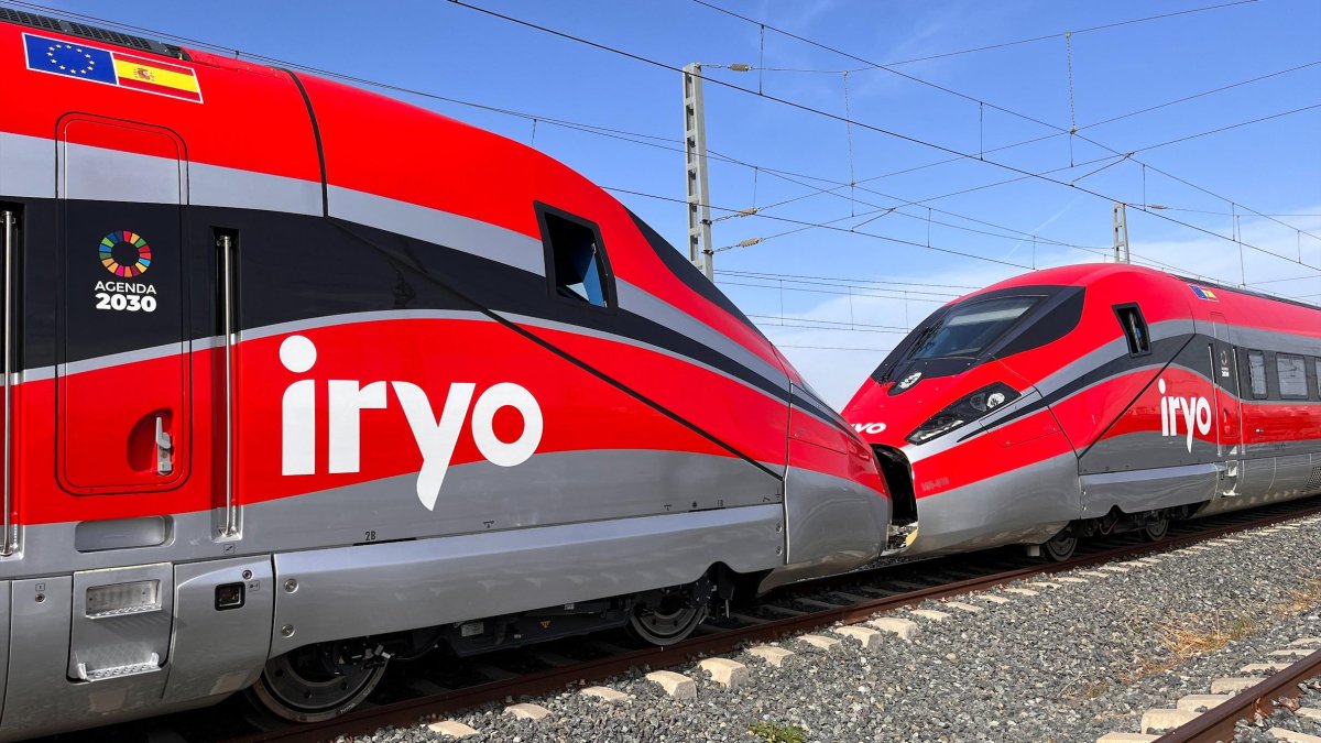Trenes Iryo, en una imagen de archivo.