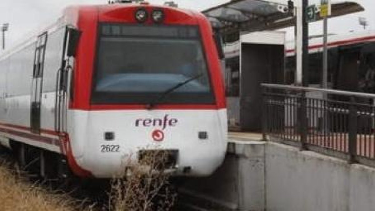 Imagen de archivo de un tren de Feve