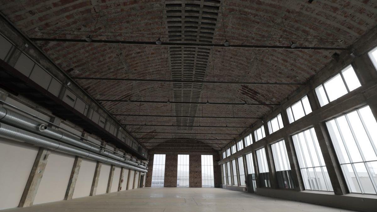 Imagen de archivo del interior de la Térmica Cultural.