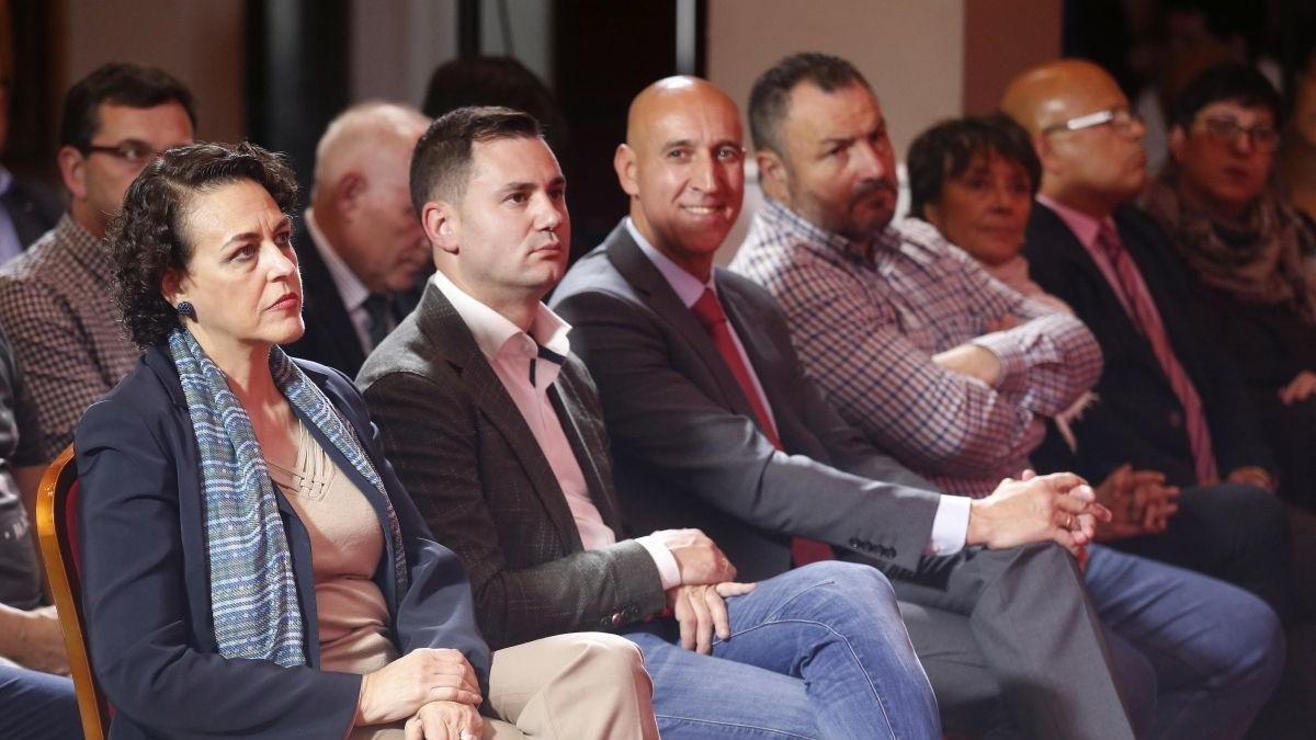 Javier Alfonso Cendón y Jose Antonio Diez, en uno de los últimos actos en los estuvieron juntos.