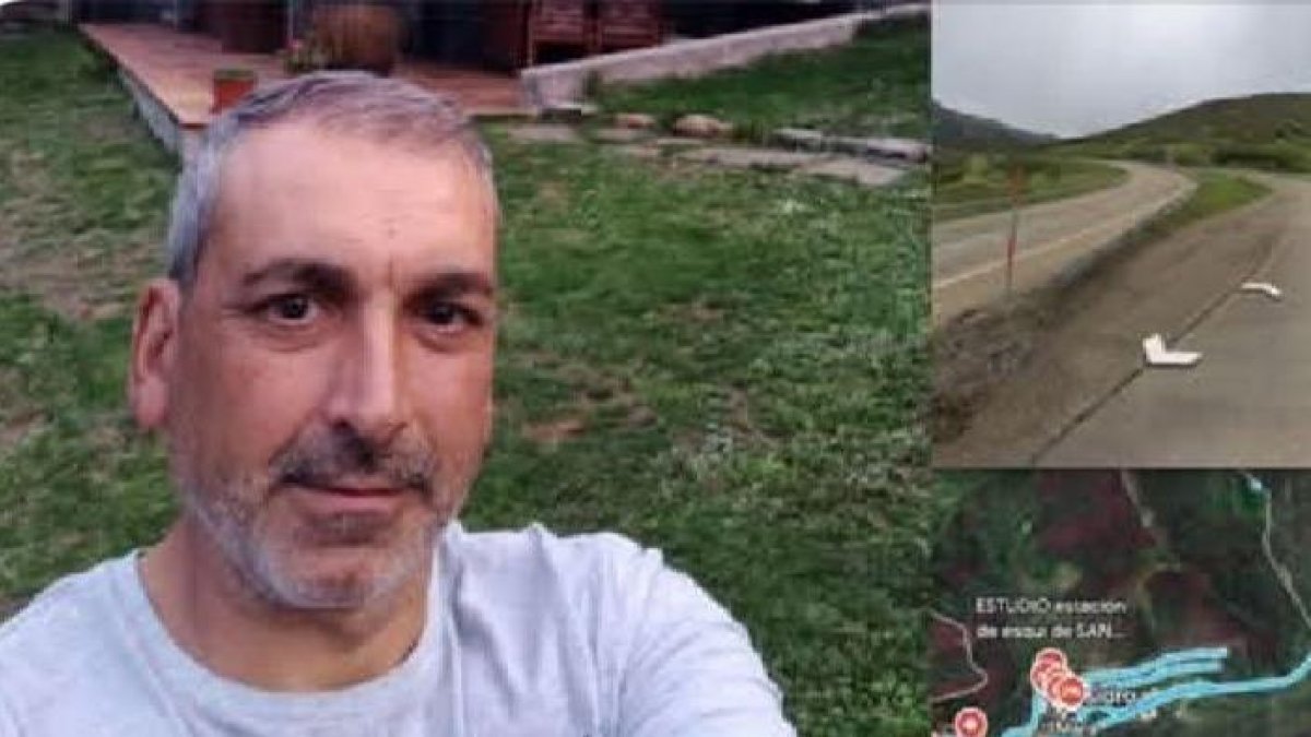 Imagen del hombre desaparecido.