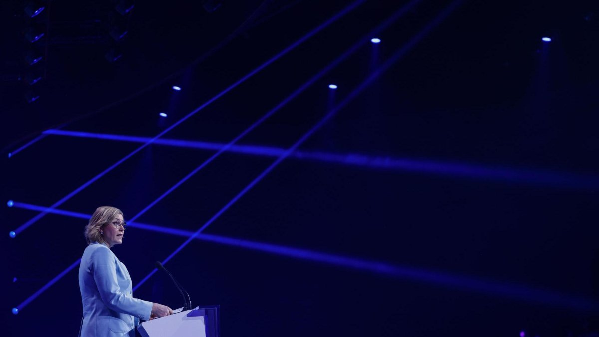 La vicepresidenta ejecutiva de la Comisión Europea para la Soberanía Tecnológica, la Seguridad y la Democracia, Henna Virkkunen, en una imagen de archivo. 