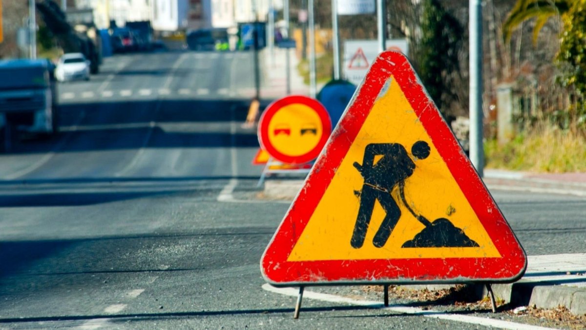 Señal de obras.