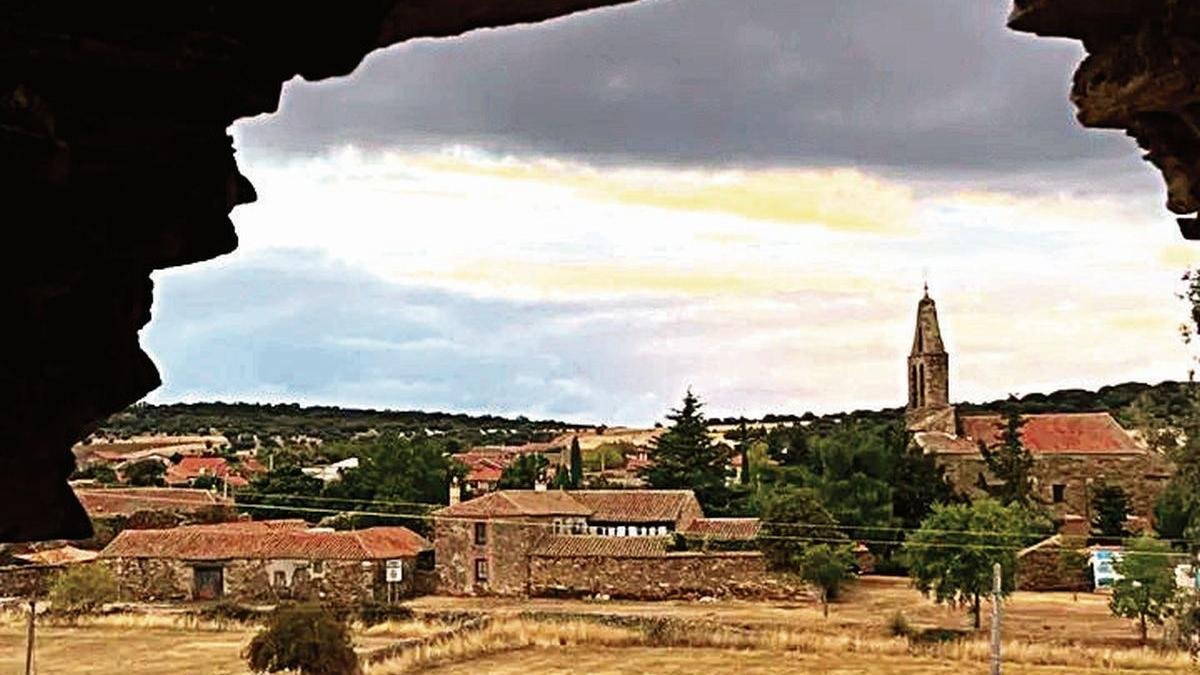Fotografía del pueblo de Lagunas de Somoza.