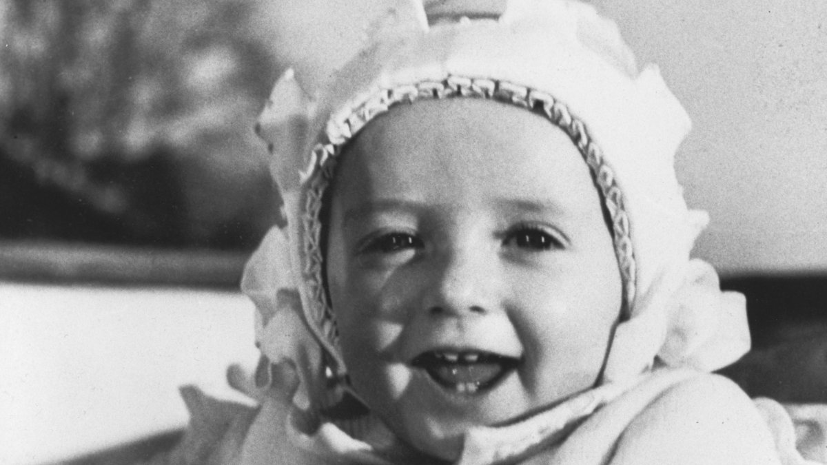 Harald con 9 meses de edad en Oslo en 1937.