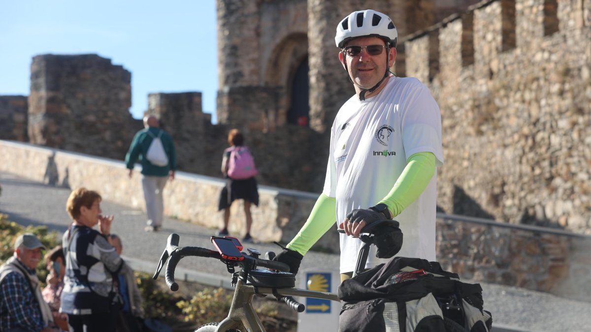 El peregrino a su paso por Ponferrada