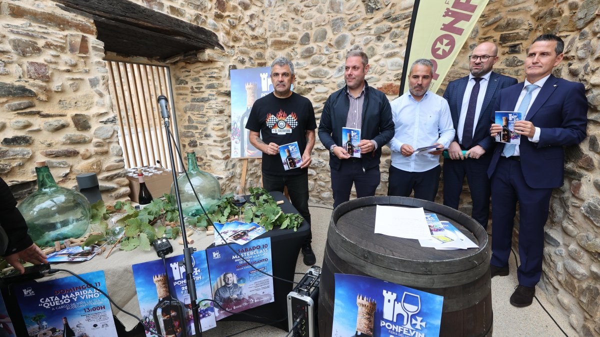 Ponferrada celebra este fin de semana la feria de vino con la participación de 23 bodegas