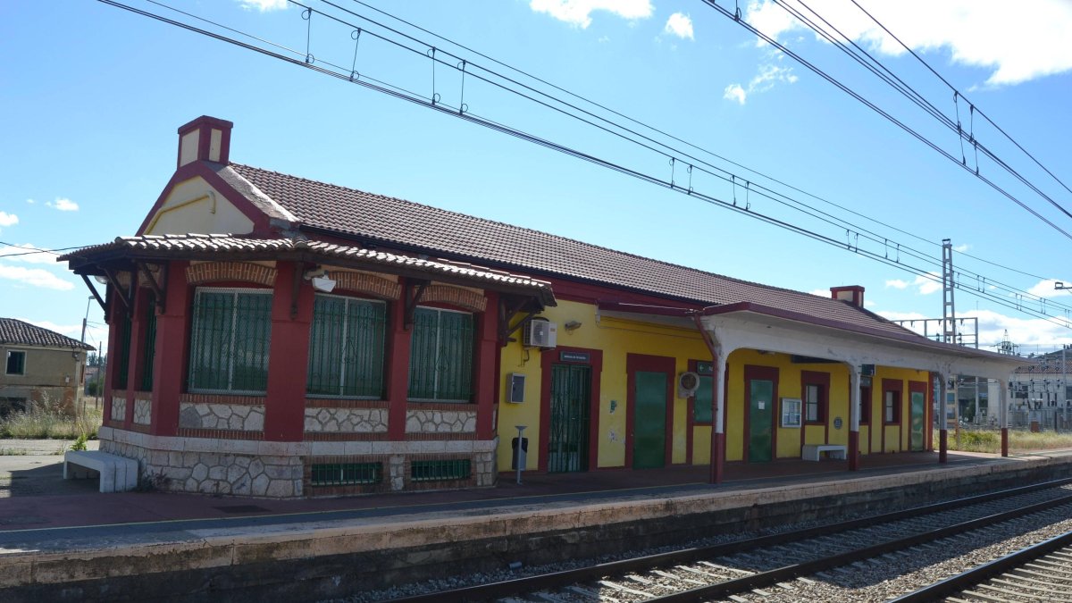 Estación de tren de El Burgo Ranero.