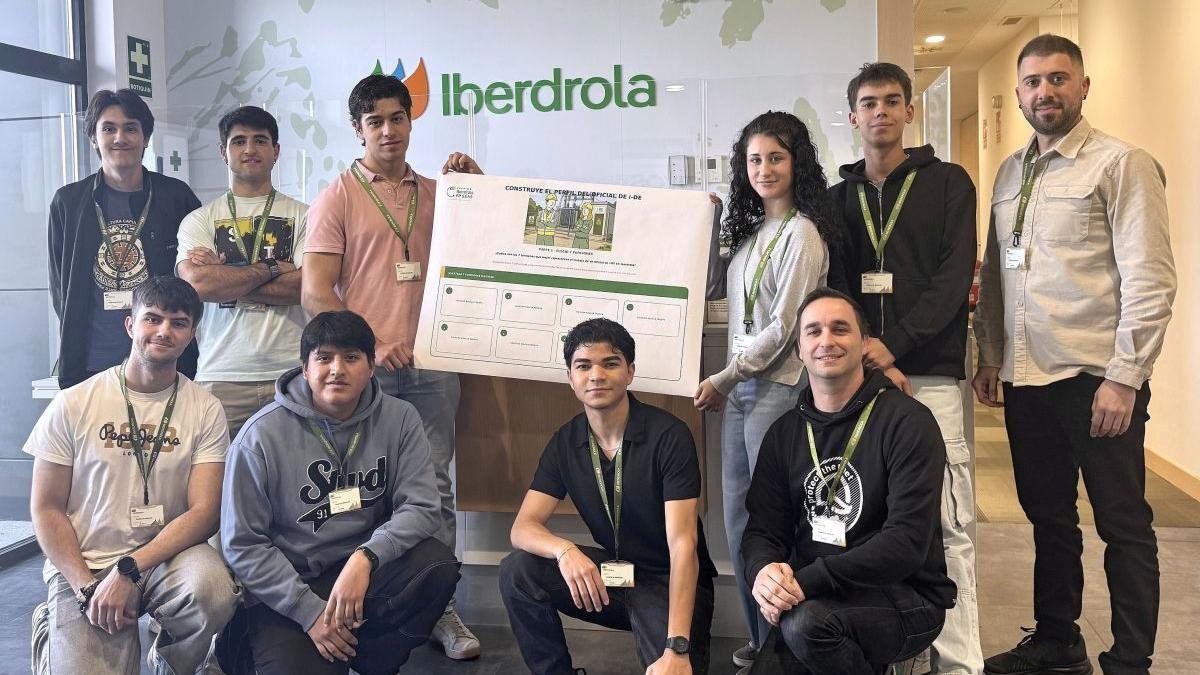 Imagen de los alumnos seleccionados para el concurso.