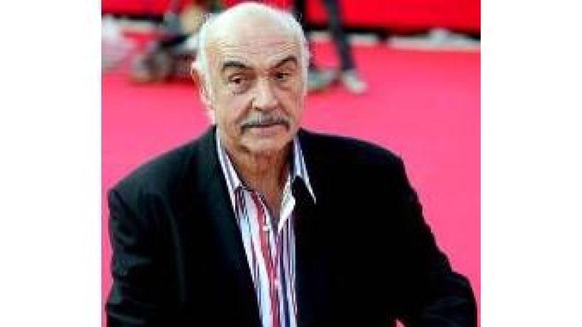 Imagen del actor británico Sean Connery