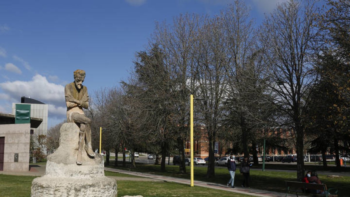 Campus de la Universidad de León. F. Otero Perandones.
