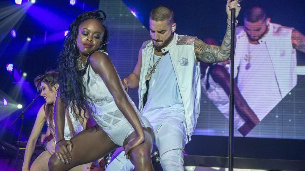 Concierto de Maluma, en el Sant Jordi Club, el pasado octubre.
