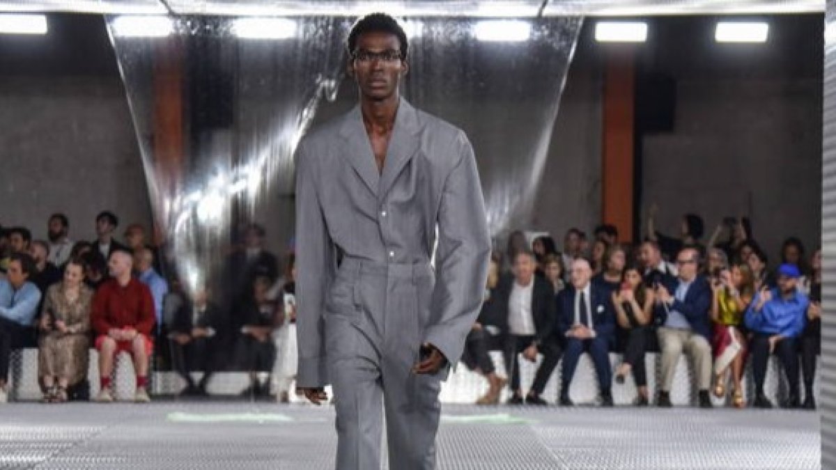La casa de moda desfila en Milán para presentar su propuesta masculina. MATTEO CORNER