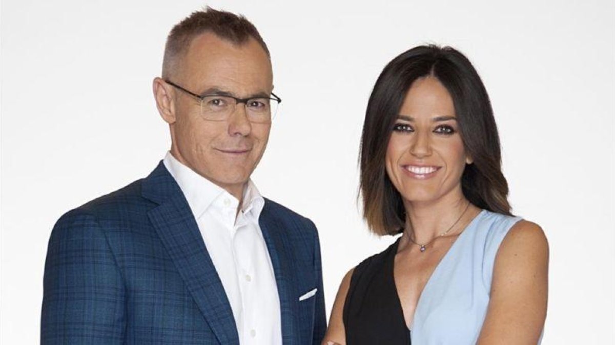 Jordi González y Nuria Marín, presentadores de Mad in Spain.