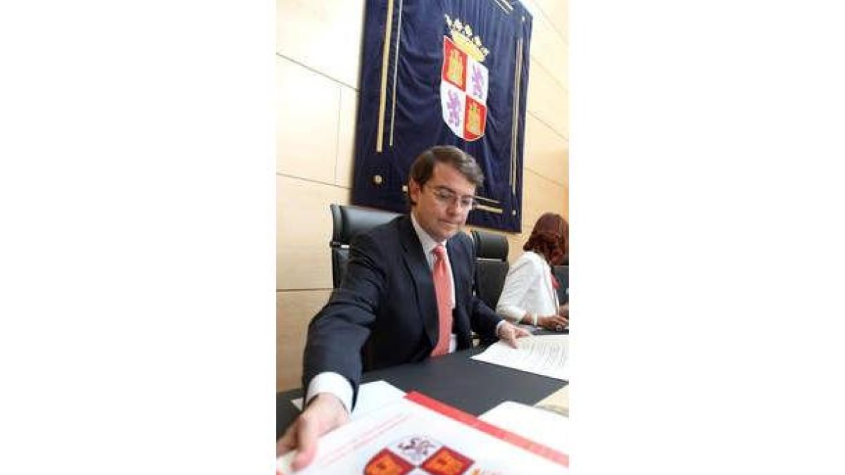 Alfonso Fernández Mañueco, consejero de Interior y Justicia.