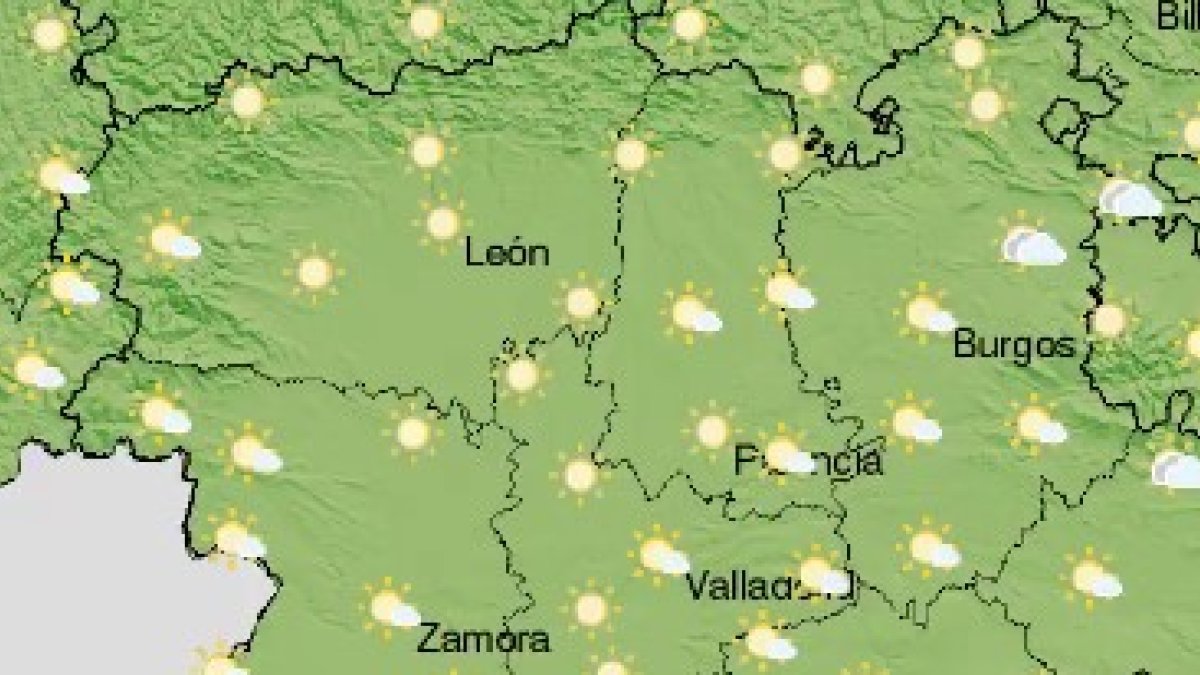 Previsión del tiempo para este nartes, 15 de febrero de 2023. AEMET