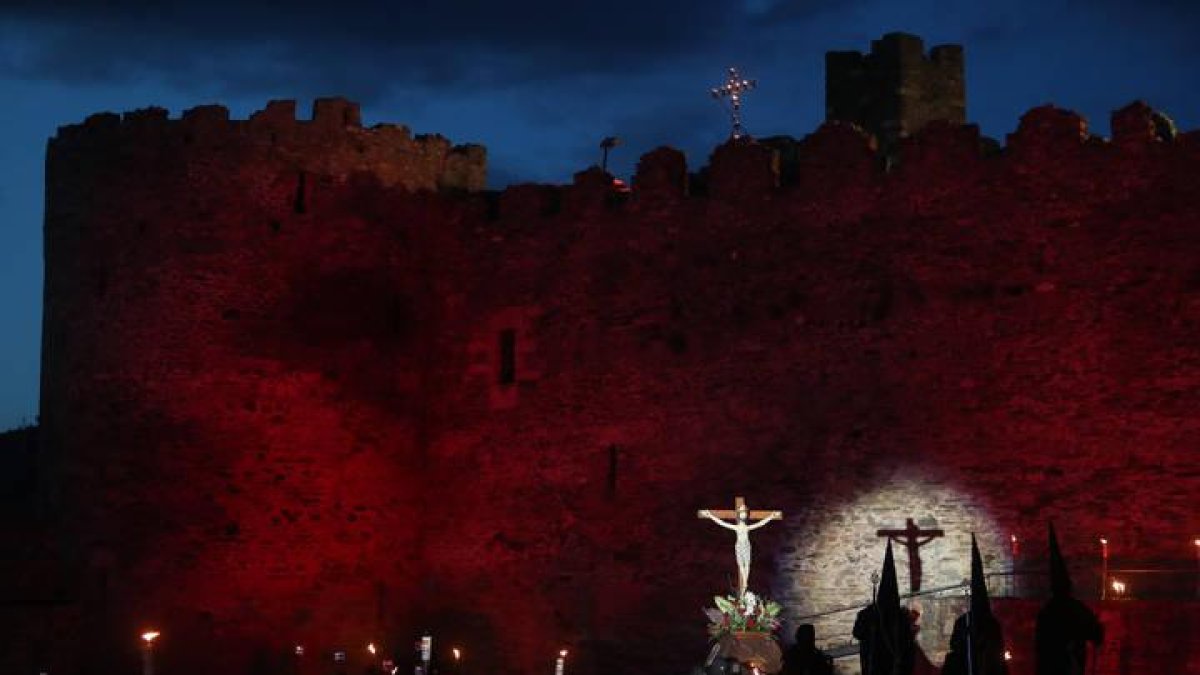 El Castillo de Ponferrada, esta Semana Santa