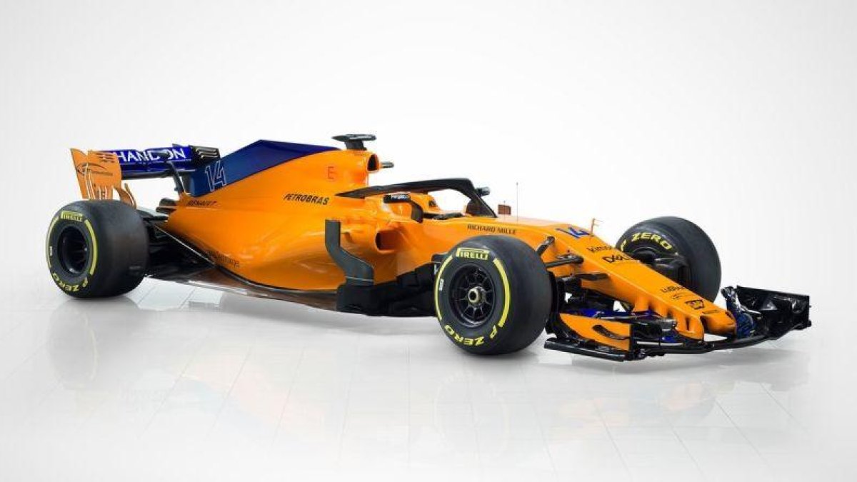 El nuevo monoplaza de Fernando Alonso.