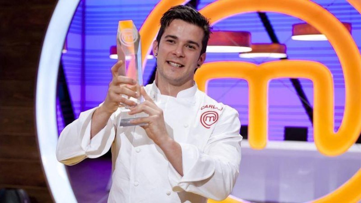 Carlos Maldonado, ganador de Masterchef 3.