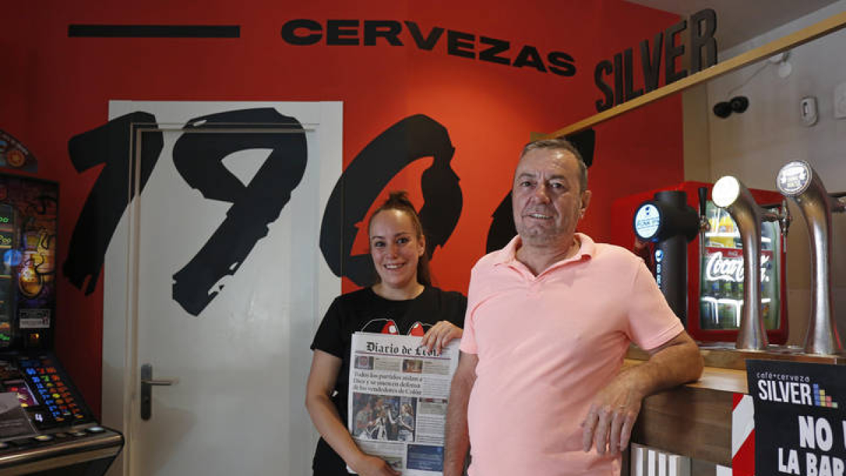 Los bares del Diario de León, bar Silver. F. Otero Perandones.