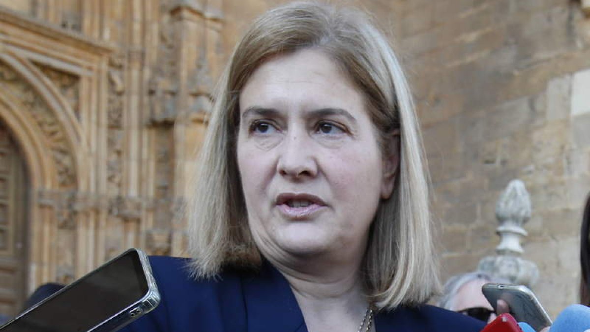 Torre, candidata del PP en León. RAMIRO