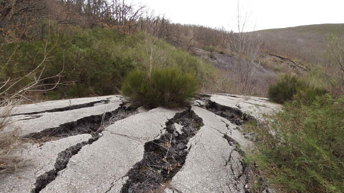 Una brecha en el terreno, también es objeto de estudio. DL