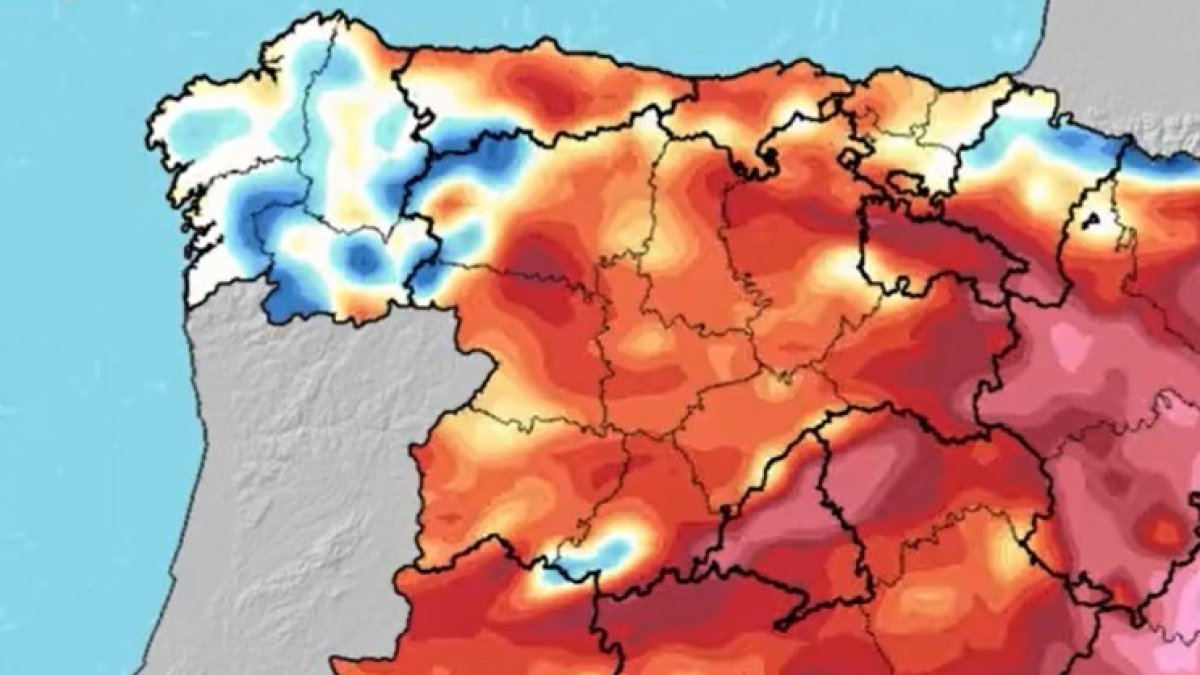 Predicción del tiempo para este viernes a las seis de la tarde. METEORED