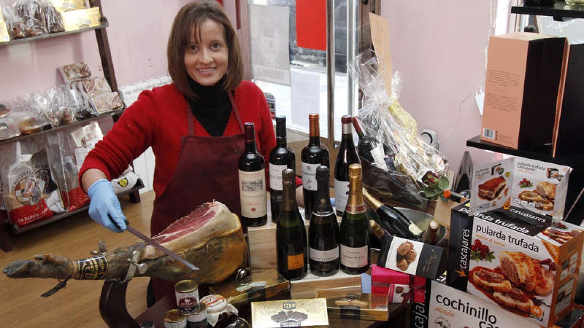 Montse Ferreira, natural de la comarca del Bierzo, es la emprendedora de Paladares Selección.