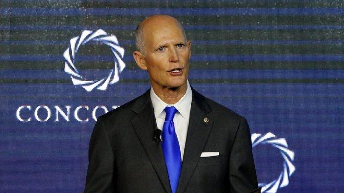 Rick Scott, senador estadounidense del estado de Florida.