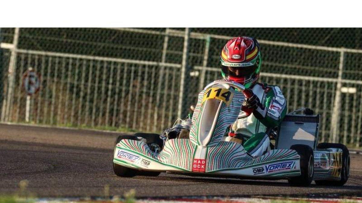 David Vidales inicia la temporada competitiva con el objetivo de asentar las bases para que el cetro de campeón continental en la categoría KZ2 caiga de su lado.