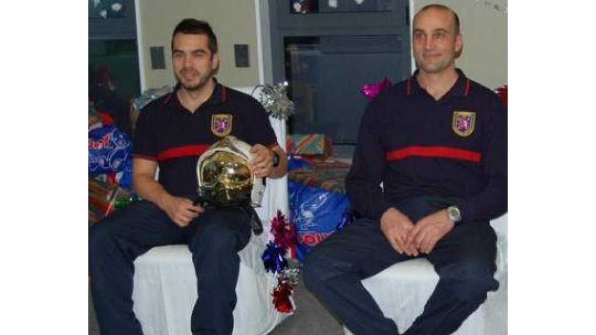 Felipe López y Urbano González, los «olímpicos» leoneses.