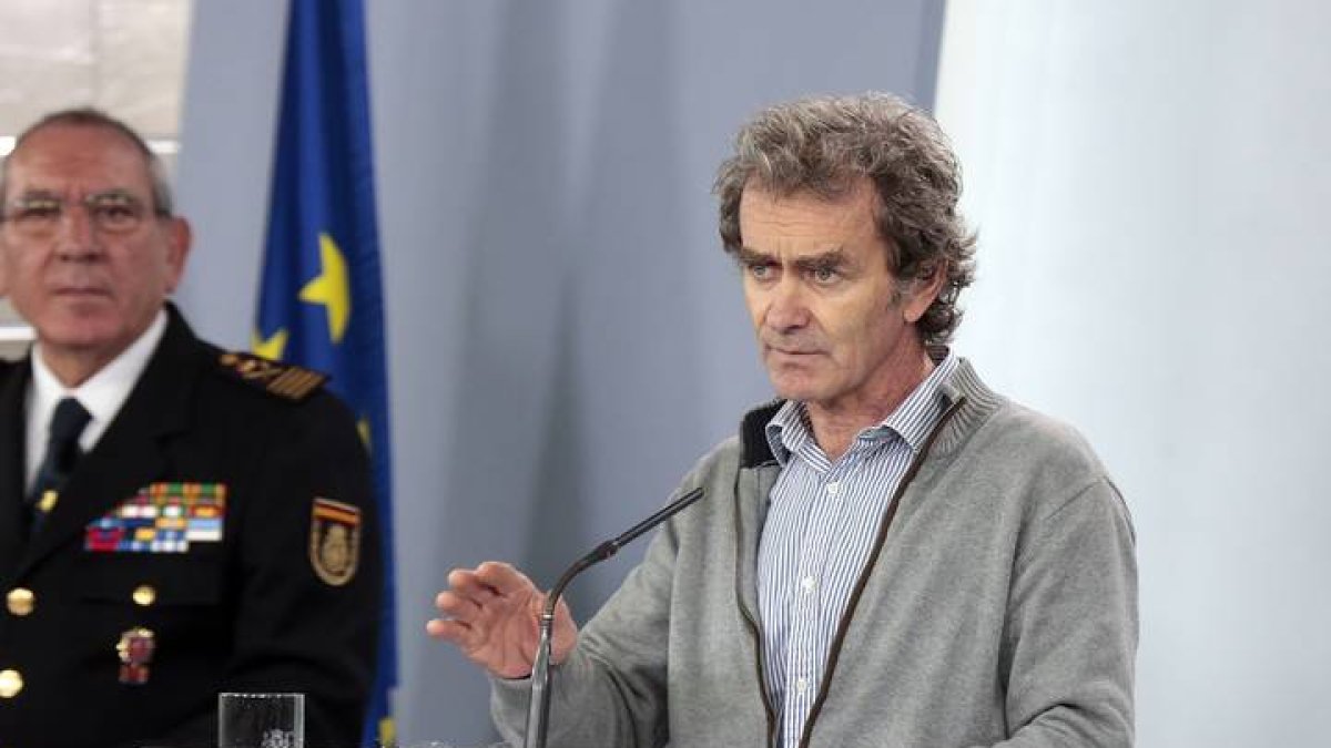 Fernando Simón, director del Centro de Coordinación de Alertas y Emergencias Sanitarias. J.M. CUADRADO