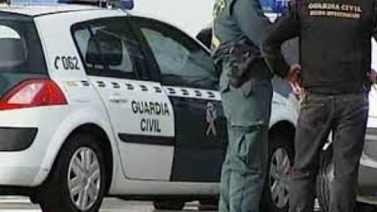 Una patrulla de la Guardia Civil.
