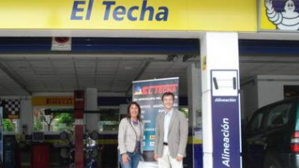 El presidente de Baloncesto León, Joaquín Rodríguez, en El Techa.