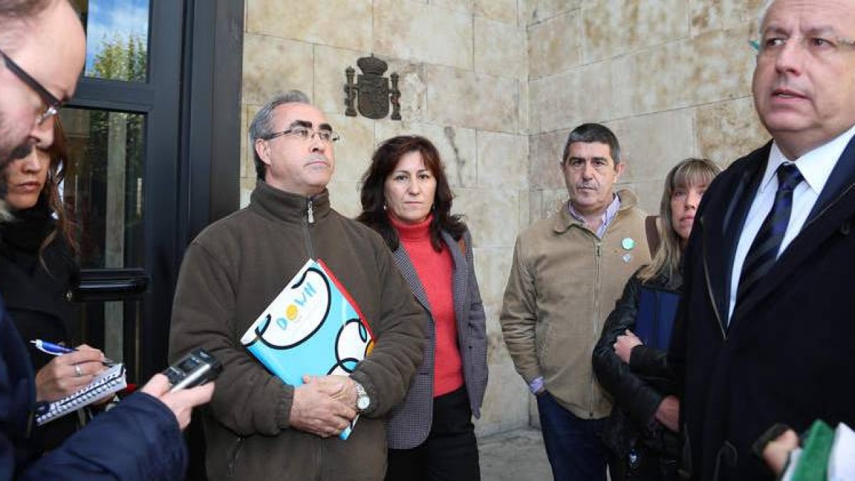 Alejandro Calleja, Lucía Loma, Jesús Sánchez, Mar Álvarez y Juan Rodríguez Zapatero.