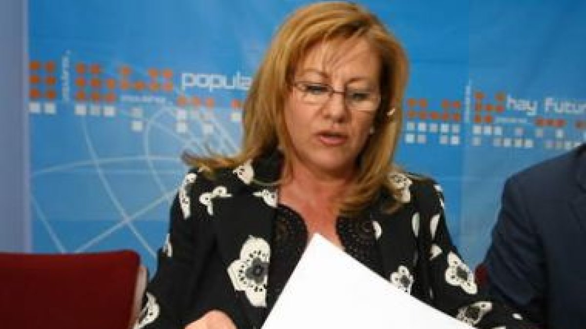 La procuradora Mar González es una de las ponentes en las Cortes.