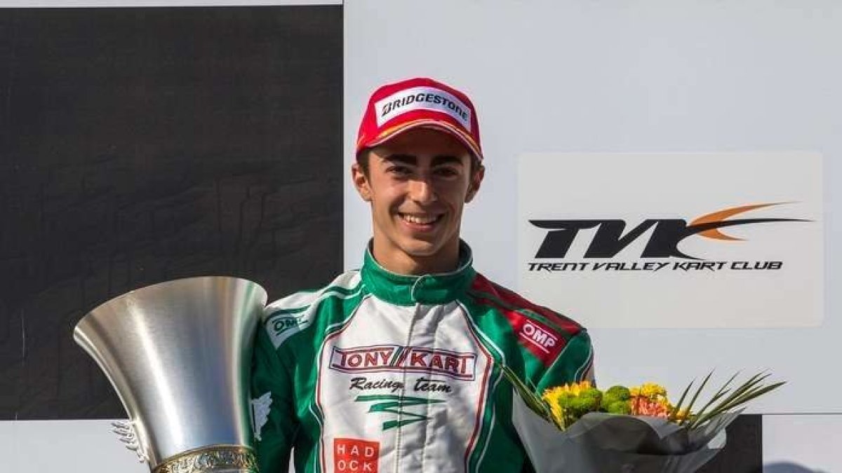El piloto David Vidales en una imagen del año pasado. DL