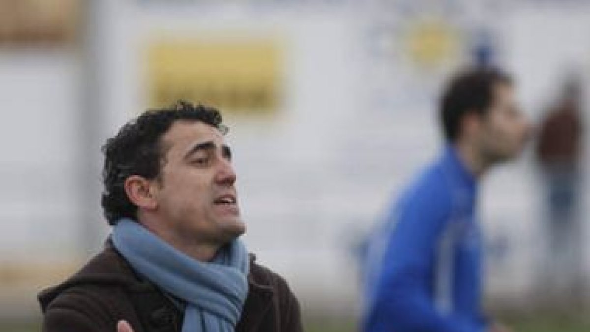 Antolín Gonzalo, entrenador de los trepalenses.