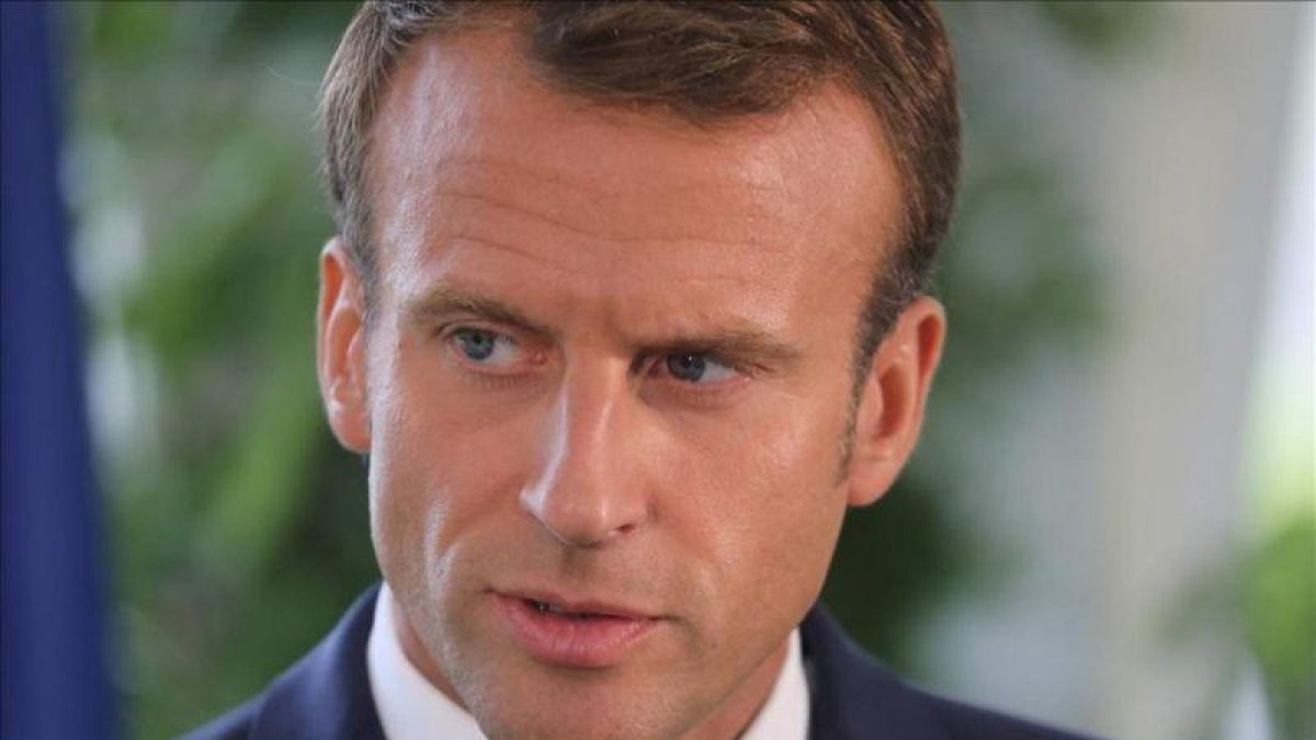 El primer ministro francés, Emmanuel Macron.