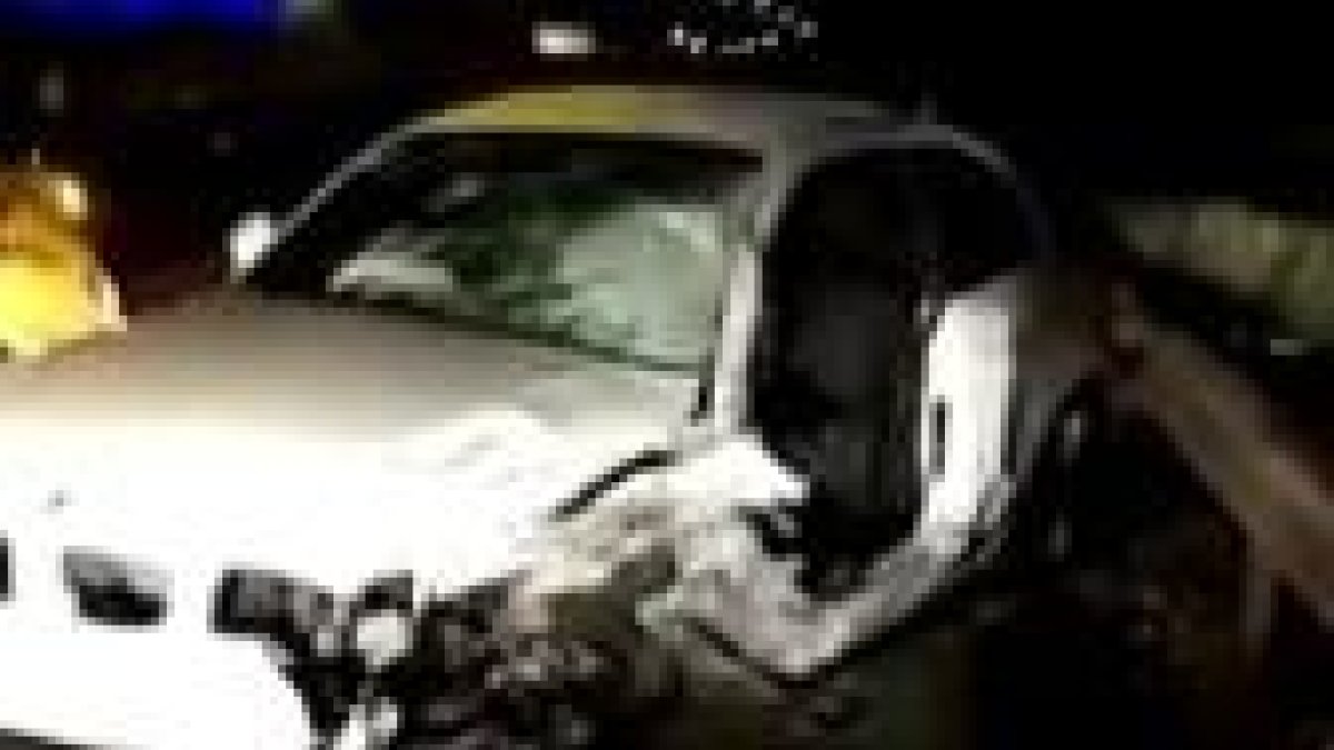 El vehículo que provocó el accidente.